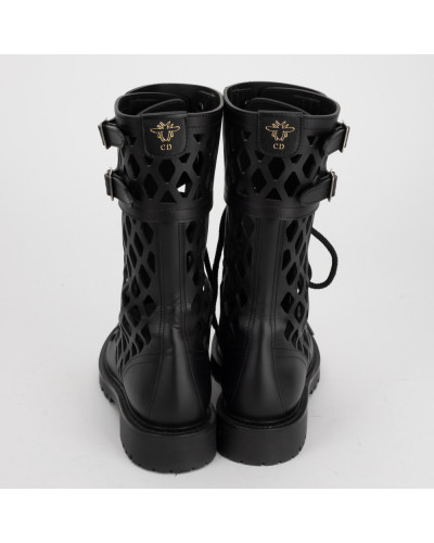 Dior Botki czarne D-TRAP