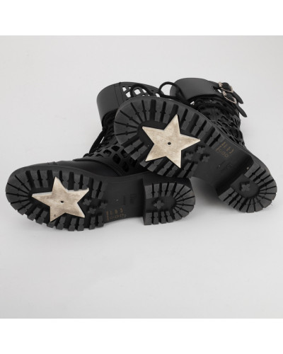 Dior Botki czarne D-TRAP