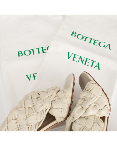 Bottega Veneta Szpilki kremowe