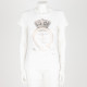 Juicy Couture Bluzka biała z koroną