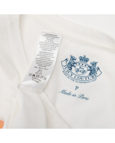 Juicy Couture Bluzka z napisem kolorowym