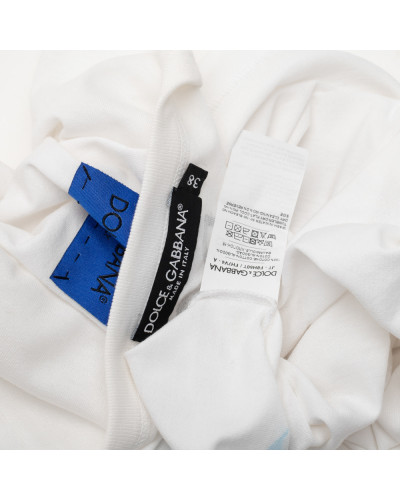 Dolce & Gabbana bluzka z napisem na przodzie