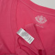 Juicy Couture Bluzka różowa w serek z napisem