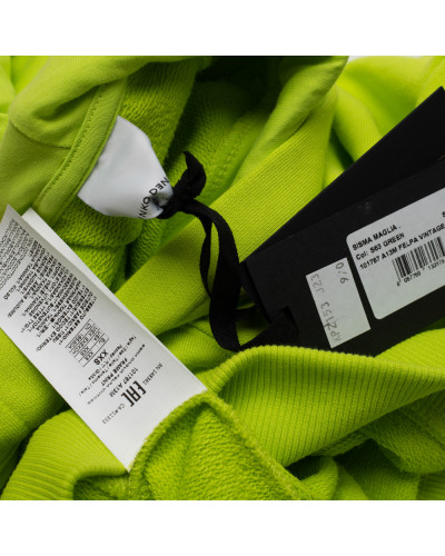 Pinko Bluza neonowa z kapturem