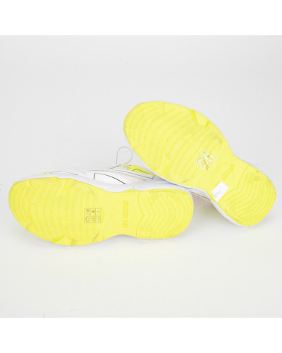 Moschino Sportowe buty biało-żółte