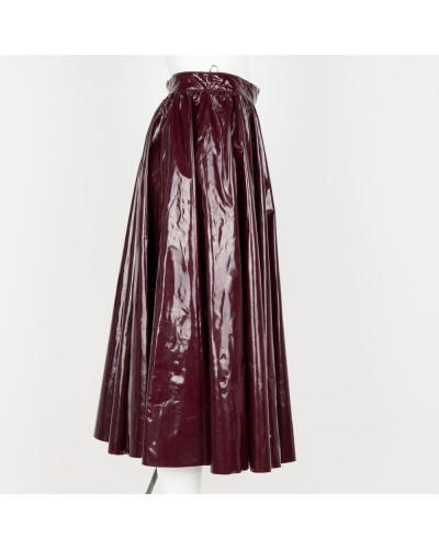 MSGM Spódnica bordowa