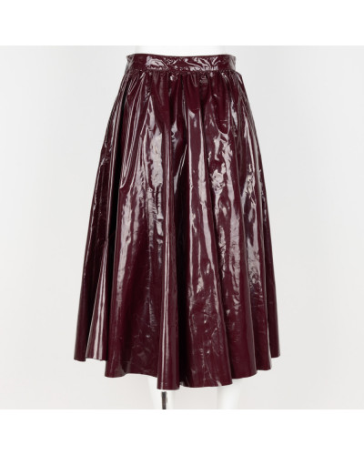 MSGM Spódnica bordowa