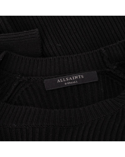 All Saints Sukienka czrana z panterką