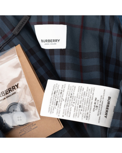 Burberry Płaszcz i parka granatowa z namipiasmi