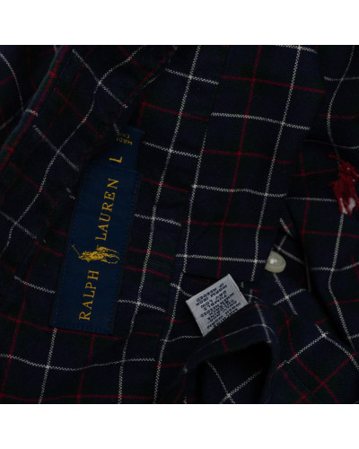 Ralph Lauren Koszula granatowa krata rozmiar L