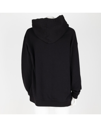 Pinko Bluza czarna z kapturem