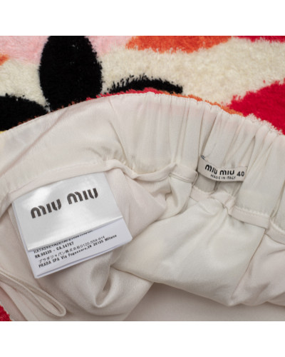 Miu Miu Spódnica w kwiaty