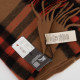 Burberry Szalik i chusta brązowy  kaszmirowy