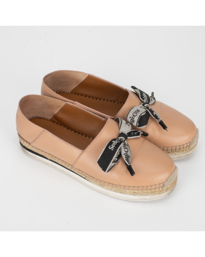 See By Chloe Na płaskim espadryle