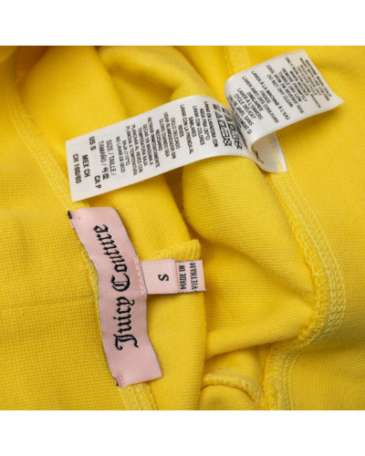 Juicy Couture Komplet żółty spodnie i bluza