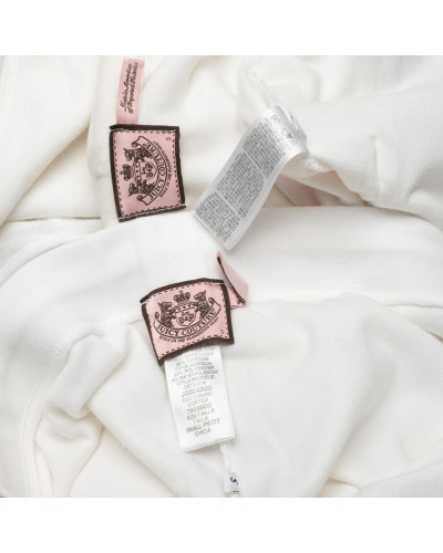 Juicy Couture Komplet bluza biała i spodnie