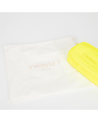 Twinset Torebka neonowa z logo