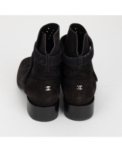 Chanel  Botki czarne