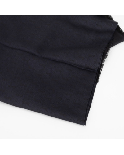 Saint Laurent  Chusta granatowa w logo