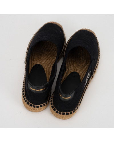 Saint Laurent  Espadryle czarne