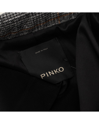 Pinko Marynarka i żakiet w kartkę z świecąca nitka