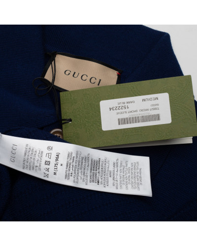 Gucci Koszulka polo granat 580 Euro
