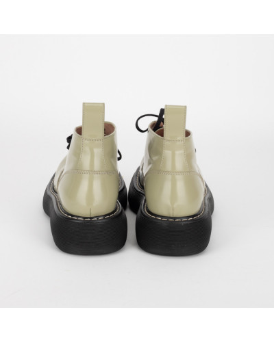 Bottega Veneta  botki zielone męskie
