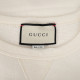 Gucci Bluza ecru z napisami