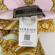 Versace Komplet top różowy i legginsy