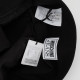 Moschino Spodnie czarne z suwakami