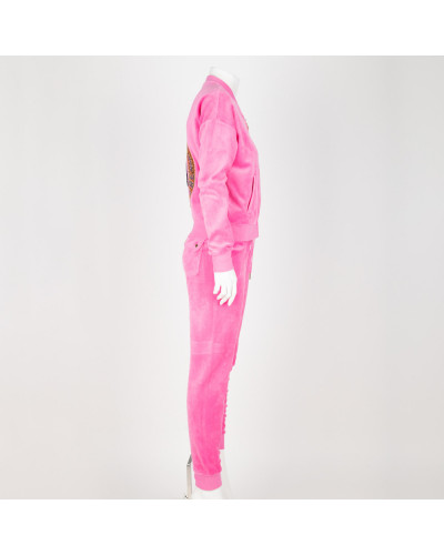 Juicy Couture Komplet różowy bluza i spodnie