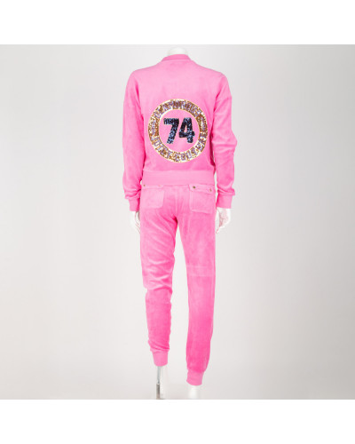 Juicy Couture Komplet różowy bluza i spodnie