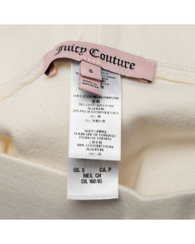 Juicy Couture Komplet ecru biała i spodnie
