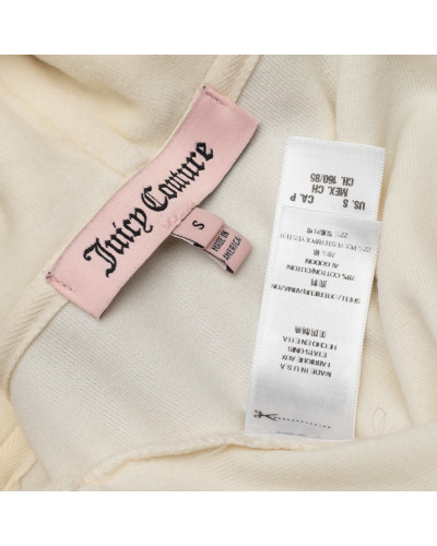 Juicy Couture Komplet ecru biała i spodnie