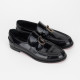 Christian Louboutin Loafer czrane lakierowane