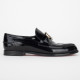 Christian Louboutin Loafer czrane lakierowane