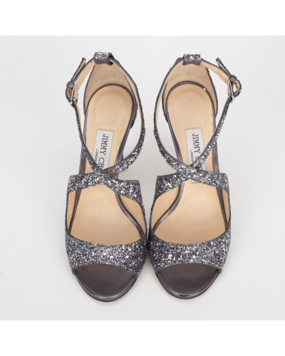Jimmy Choo Szpilki w cekiny 'Emily 100'