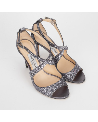 Jimmy Choo Szpilki w cekiny 'Emily 100'