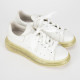 Alexander McQueen Sportowy białe trampki