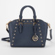 Michael Kors Torebka granatowa ciara grommet z cwiekami