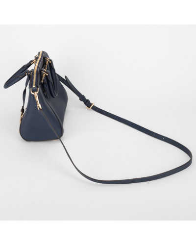 Michael Kors Torebka granatowa ciara grommet z cwiekami