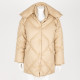 Burberry Kurtka bezowa puchowa