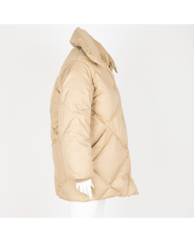 Burberry Kurtka bezowa puchowa