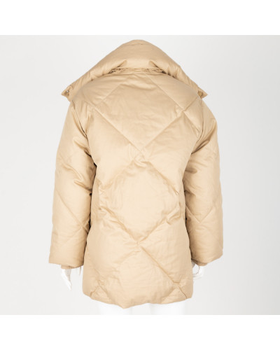 Burberry Kurtka bezowa puchowa