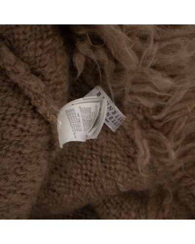 Brunello Cucinelli Sweter dlugi puchaty moher