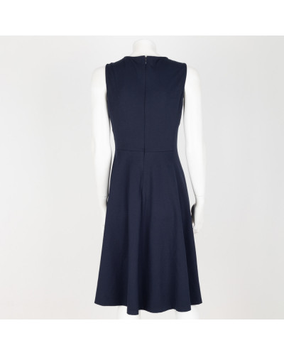 Ralph Lauren Sukienka granatowa bez ramion