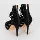 Jimmy Choo sandały cazrne zamszowe