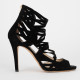 Jimmy Choo sandały cazrne zamszowe