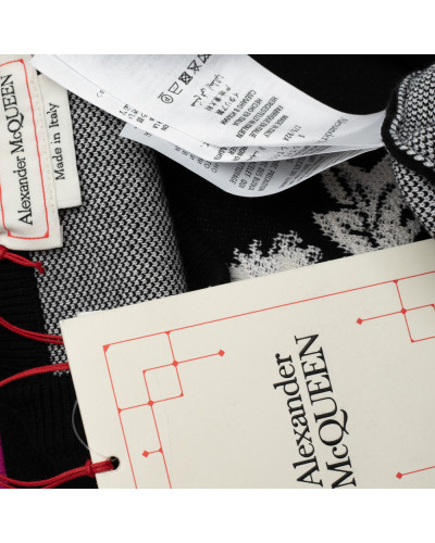Alexander McQueen Sweter męski z logo