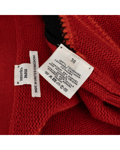 Hermes Sweter czerwony
